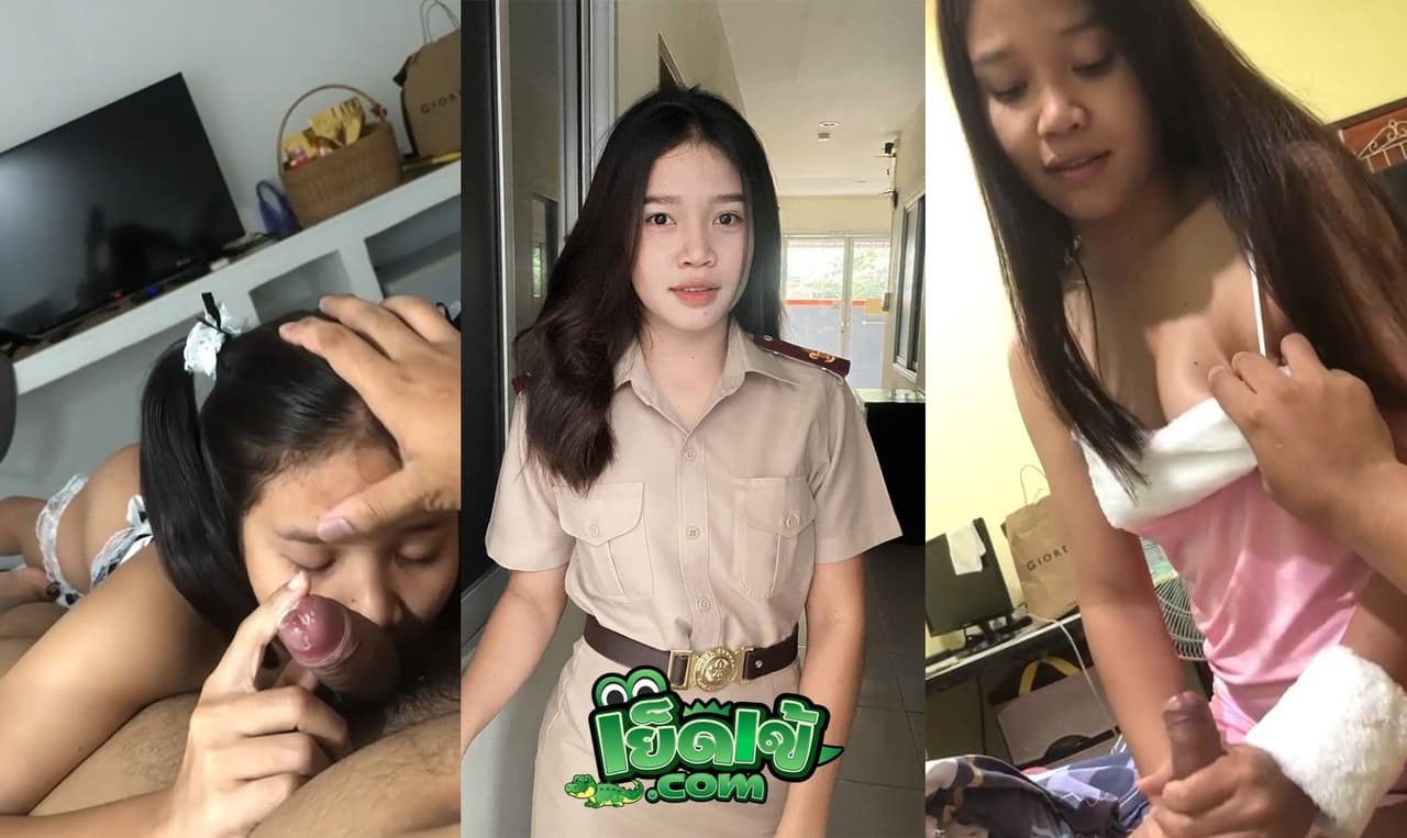 คลิปหลุดทางบ้าน สาวนักเรียนหน้าบ้านๆสวยใส น่ารักมากโดน เย็ดกับแฟนแล้วหลุด โม้คควยเสียวมาก ใส่กันอย่างเดือด เย็ดเพลินจัด